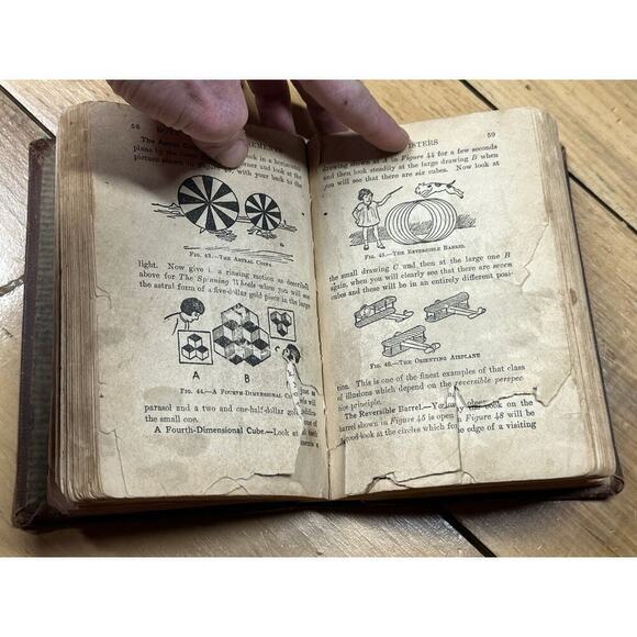Antique Boys Book of Amusements by A. Frederick Collins 1929. Original Bookmark! - Picture 6 of 9